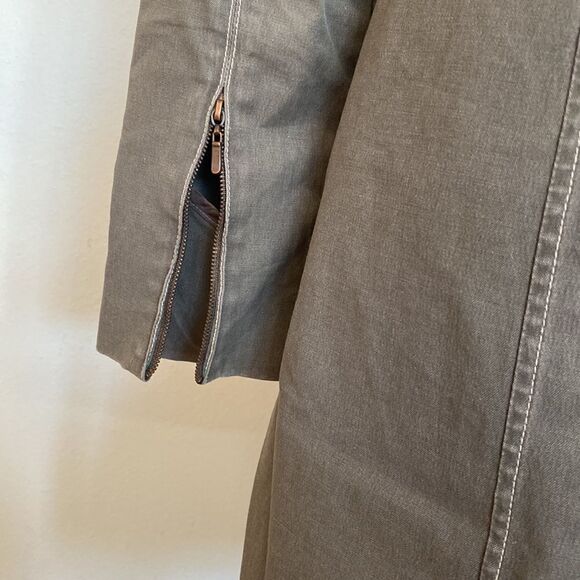 Inc. International Concepts sz S cotton trench 18” pit to pit and 35” length - Picture 4 of 12